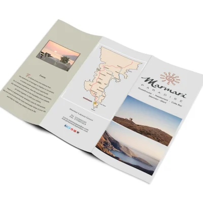 Εκτύπωση διαφημιστικού εντύπου Α4 5000 τεμάχια offset illustration 130gr