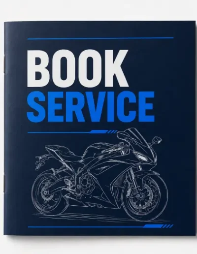 Επαγγελματική εκτύπωση book service για μηχανάκια και συνεργεία μοτοσυκλετών από την 10dsprint στο Περιστέρι.